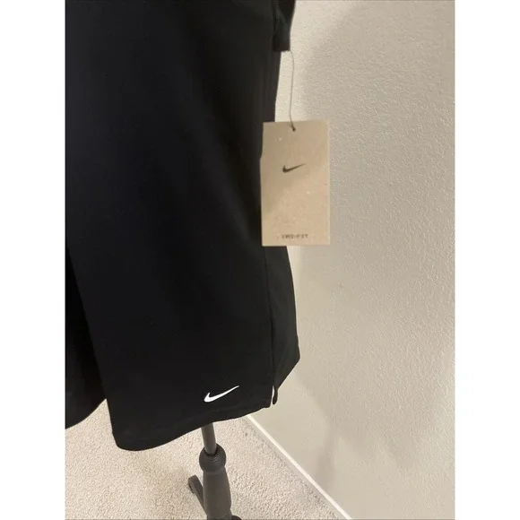 Nike Women's Black Dri-Fit Sleeveless Golf Polo Size Medium New with Tags - Picture 2 of 8